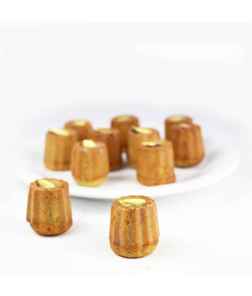 Financier pistache