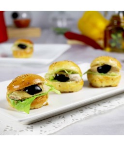 Mini sandwich escalope