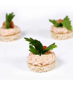 Canapé crevette