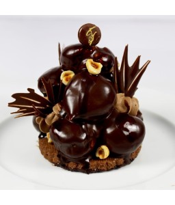 Profiteroles glacées chocolat