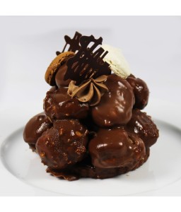 Profiteroles glacées crunchy