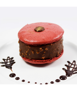 Macaron glacé chocolat