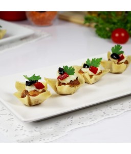 Feuilleté béchamel/olive