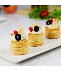 Vol-au vent poulet champignon