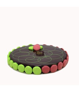 Macaron chocolat pistache