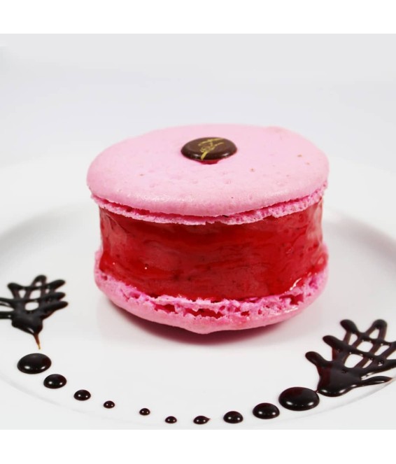 Macaron glacé fraise